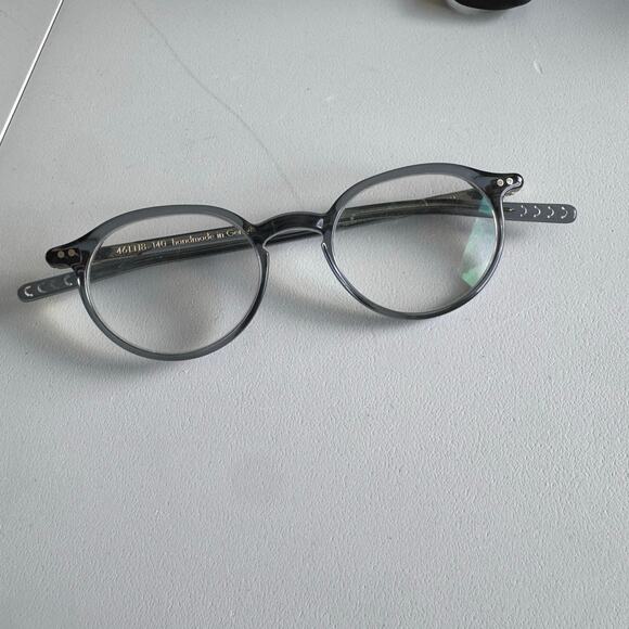 Lunor A5 215 Dar Grey acetate eyeglasses main image 6